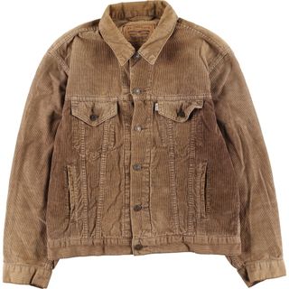 リーバイス(Levi's)の古着 90年代 リーバイス Levi's 70503 ユーロモデル コーデュロイジャケット メンズM ヴィンテージ /eaa407875(Gジャン/デニムジャケット)