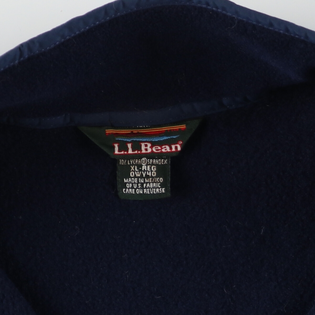 L.L.Bean(エルエルビーン)の古着 エルエルビーン L.L.Bean ハーフスナップ フリースプルオーバー メンズXL /eaa379877 メンズのジャケット/アウター(その他)の商品写真