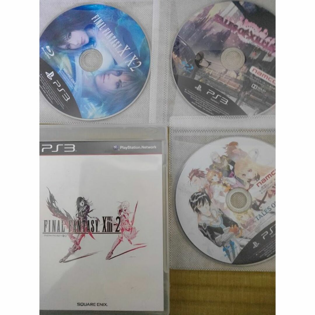 PlayStation3(プレイステーション3)のPS3　FF13-2　FF10/10-2　テイルズエクシリア1　2　動作確認済み エンタメ/ホビーのゲームソフト/ゲーム機本体(家庭用ゲームソフト)の商品写真