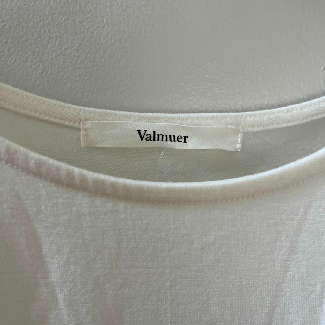 BALMUIR(バルミュール)のValmuer  ノースリーブ切替シャツ　M レディースのトップス(Tシャツ(半袖/袖なし))の商品写真