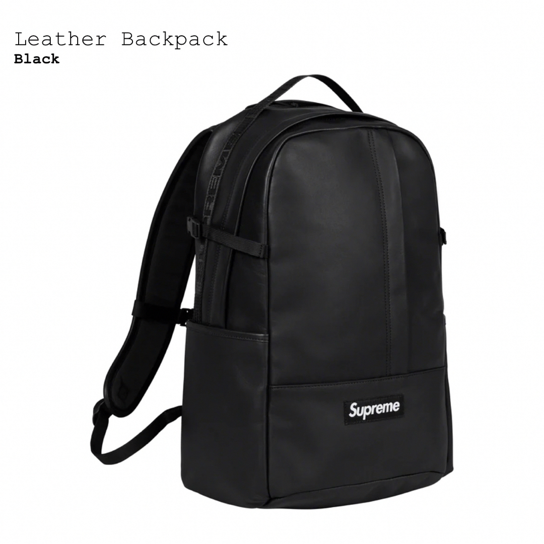 Supreme(シュプリーム)のSupreme Leather Backpack メンズのバッグ(バッグパック/リュック)の商品写真