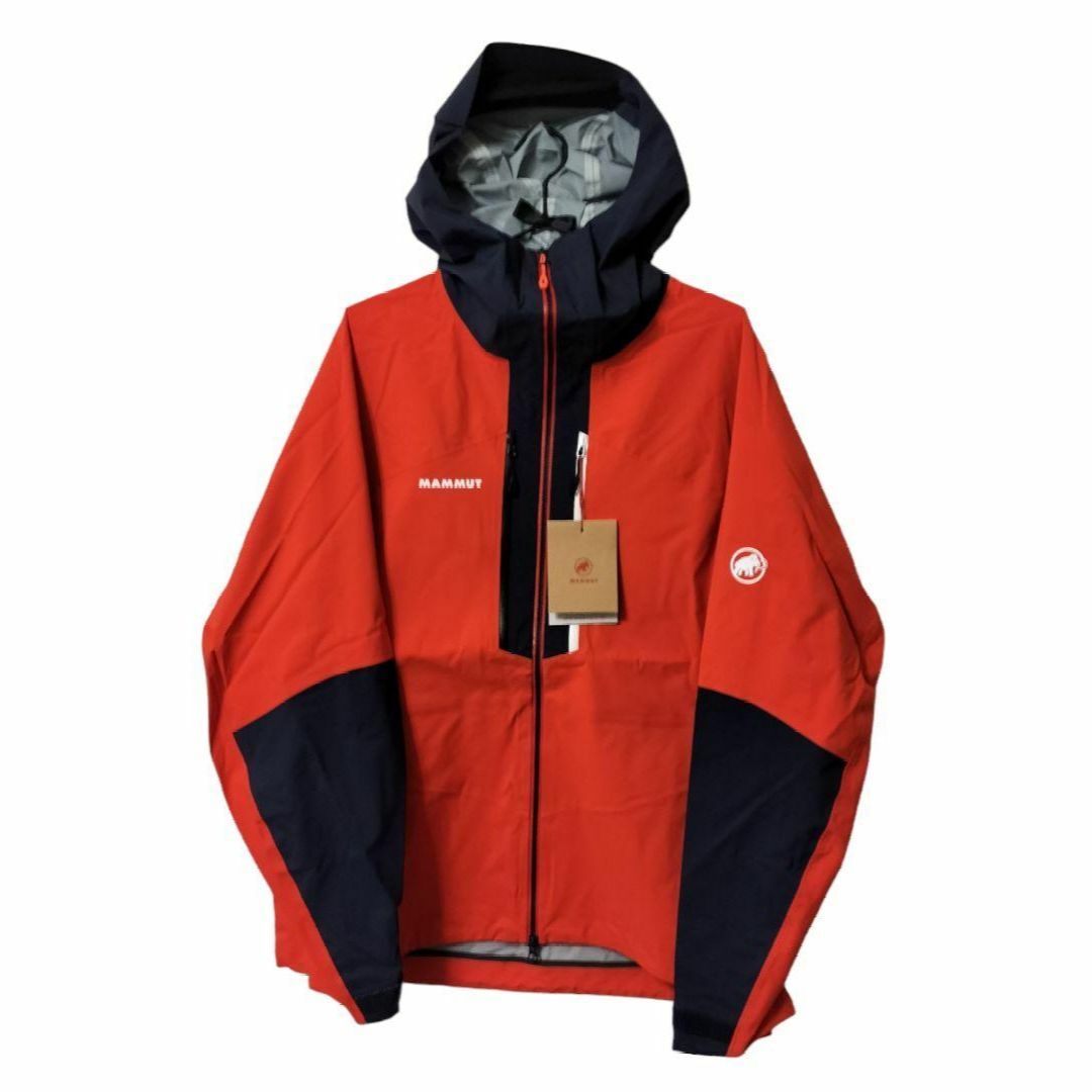 Mammut(マムート)の【新品】MAMMUT Taiss HS Hooded Jkt 2XL 朱色 スポーツ/アウトドアのアウトドア(登山用品)の商品写真