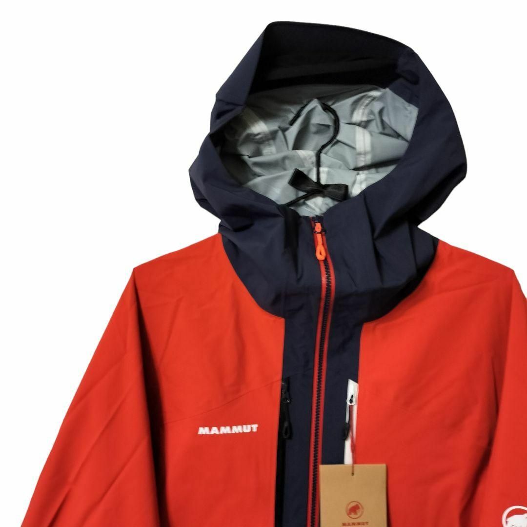 Mammut(マムート)の【新品】MAMMUT Taiss HS Hooded Jkt 2XL 朱色 スポーツ/アウトドアのアウトドア(登山用品)の商品写真