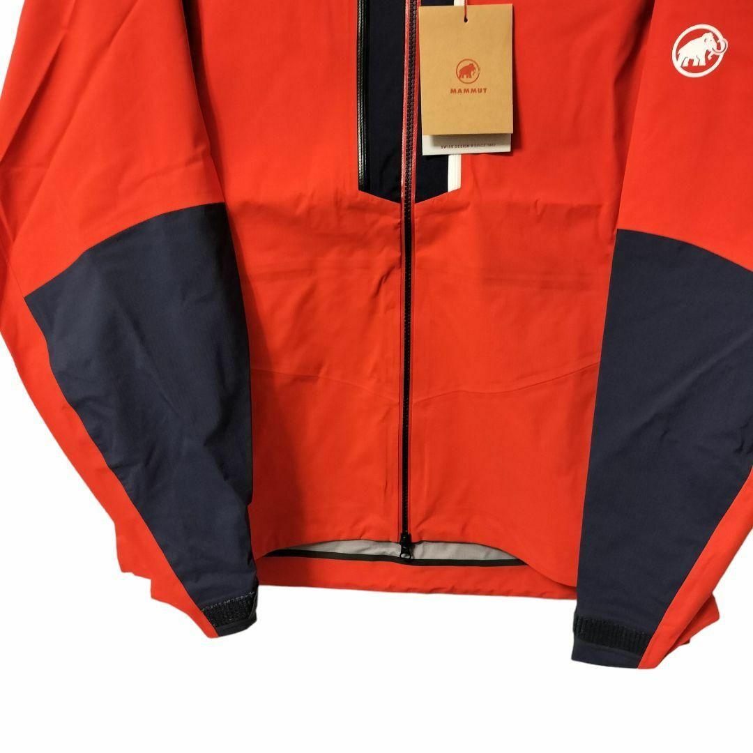 Mammut(マムート)の【新品】MAMMUT Taiss HS Hooded Jkt 2XL 朱色 スポーツ/アウトドアのアウトドア(登山用品)の商品写真