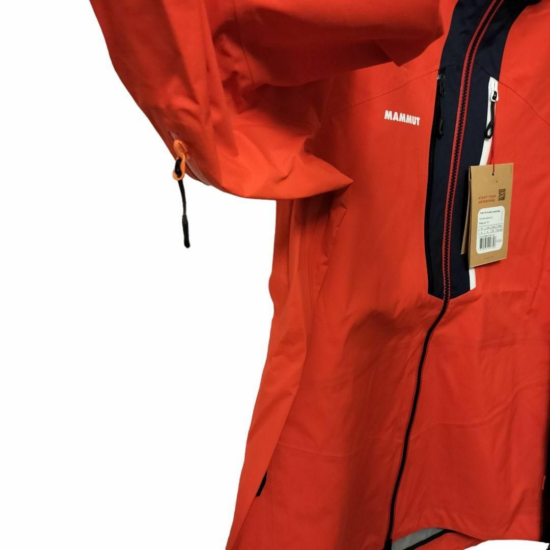 Mammut(マムート)の【新品】MAMMUT Taiss HS Hooded Jkt 2XL 朱色 スポーツ/アウトドアのアウトドア(登山用品)の商品写真