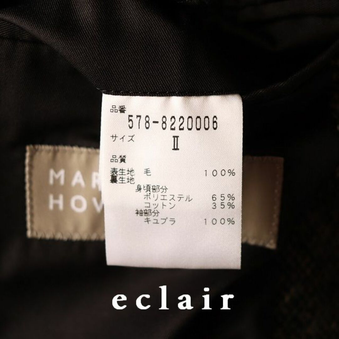 MARGARET HOWELL(マーガレットハウエル)の2018 マーガレットハウエル ドネガルネップ ツイードジャケット 70200円 レディースのジャケット/アウター(テーラードジャケット)の商品写真