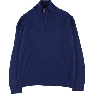 ラルフローレン(Ralph Lauren)の古着 ラルフローレン Ralph Lauren POLO RALPH LAUREN ウールニットハーフジップセーター メンズL /eaa407306(ニット/セーター)