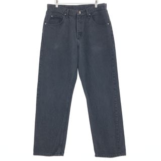 ラングラー(Wrangler)の古着 ラングラー Wrangler ブラックデニム デニムパンツ メンズw34 /taa002478(デニム/ジーンズ)