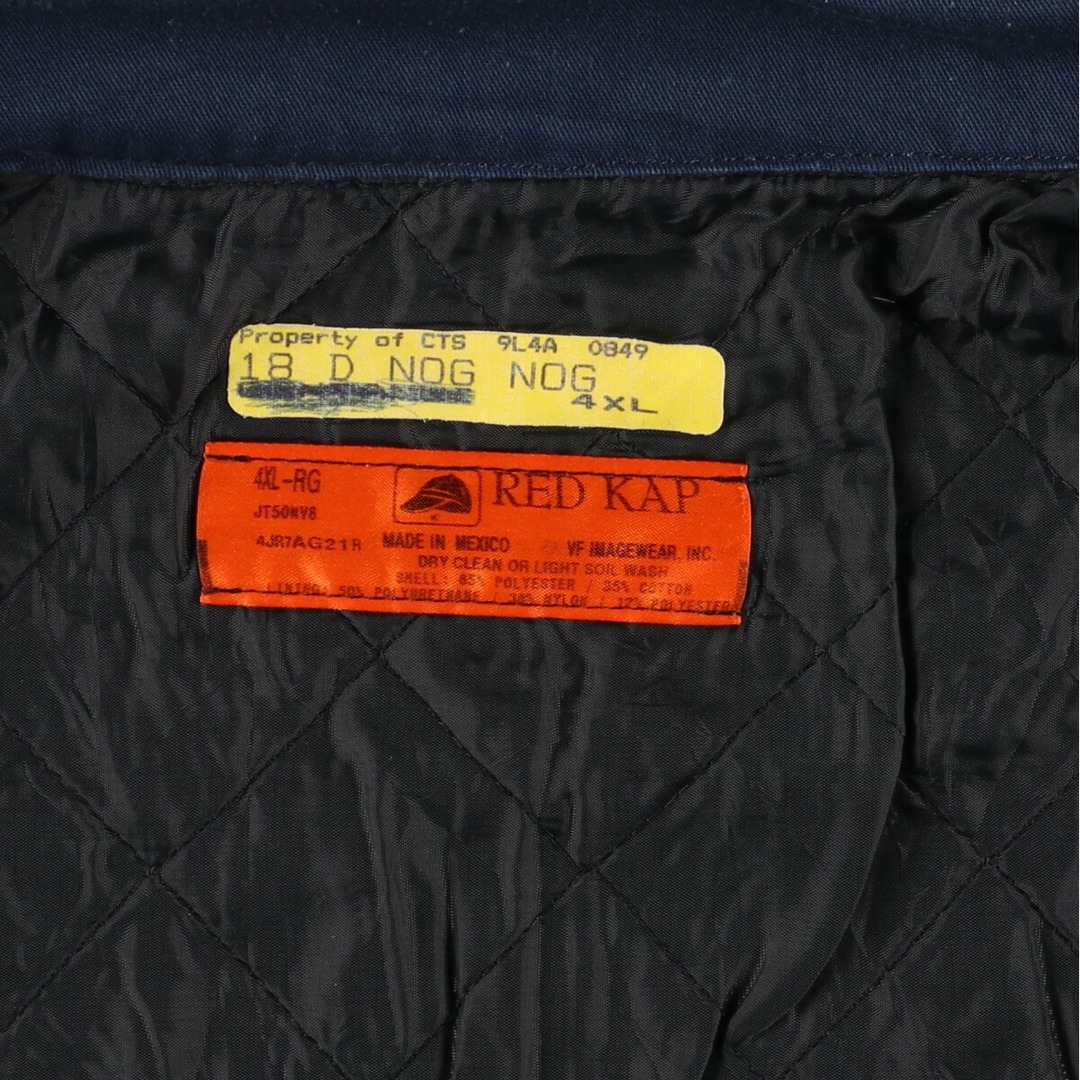 古着 ビッグサイズ レッドキャップ Red kap ワークジャケット メンズXXXXL /eaa407067 メンズのジャケット/アウター(その他)の商品写真