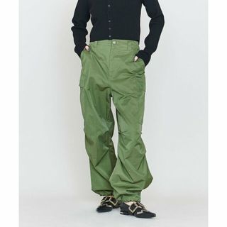 アストラット(ASTRAET)の【OLIVE】<ASTRAET>P/C ツイル スソドロー カーゴパンツ(その他)