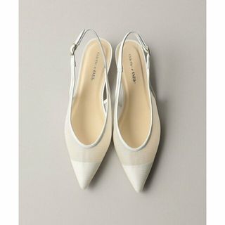 オデットエオディール(Odette e Odile)の【WHITE】Nチュールバックベルト フラット25↑(ハイヒール/パンプス)