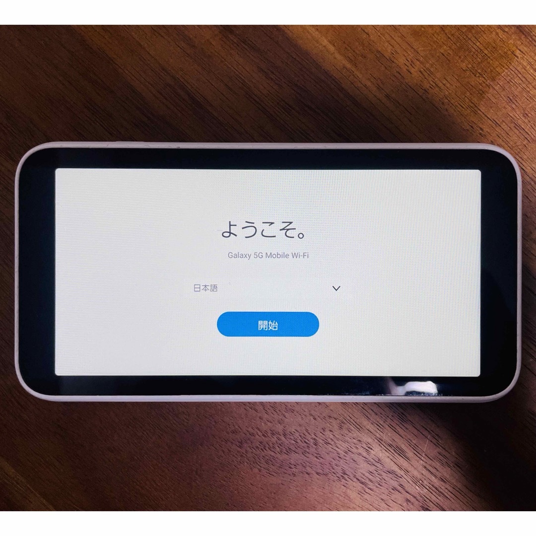 Galaxy(ギャラクシー)のSAMSUNG Galaxy 5G Mobile Wi-Fi SCR01 スマホ/家電/カメラのPC/タブレット(PC周辺機器)の商品写真