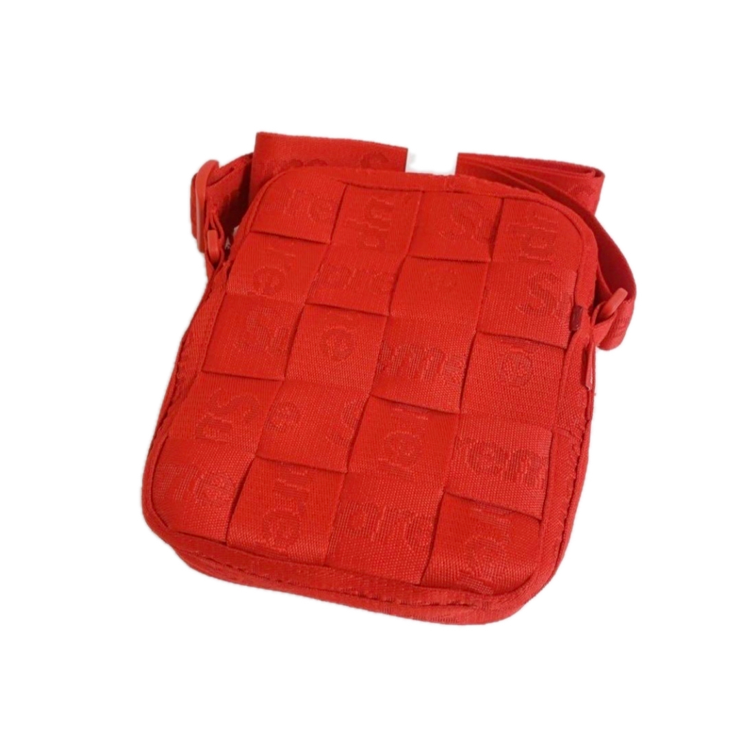 赤 Supreme Woven Shoulder Bag ショルダーバッグ 赤 Supreme Woven Shoulder Bag ショルダーバッグ