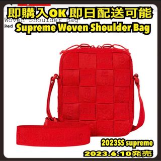 シュプリーム(Supreme)の赤 Supreme Woven Shoulder Bag ショルダーバッグ(ショルダーバッグ)