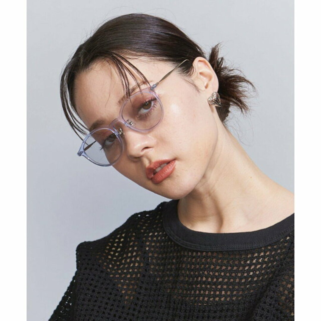 BEAUTY&YOUTH UNITED ARROWS(ビューティアンドユースユナイテッドアローズ)の【LILAC】メタルコンビ サングラス/2023 レディースのファッション小物(サングラス/メガネ)の商品写真