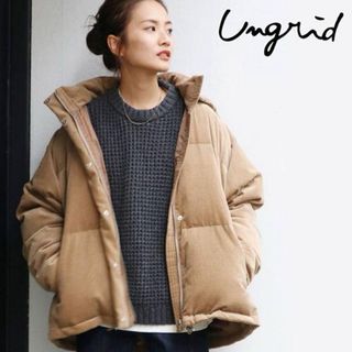 アングリッド(Ungrid)のungrid コーデュロイショートボリュームダウン(ダウンジャケット)