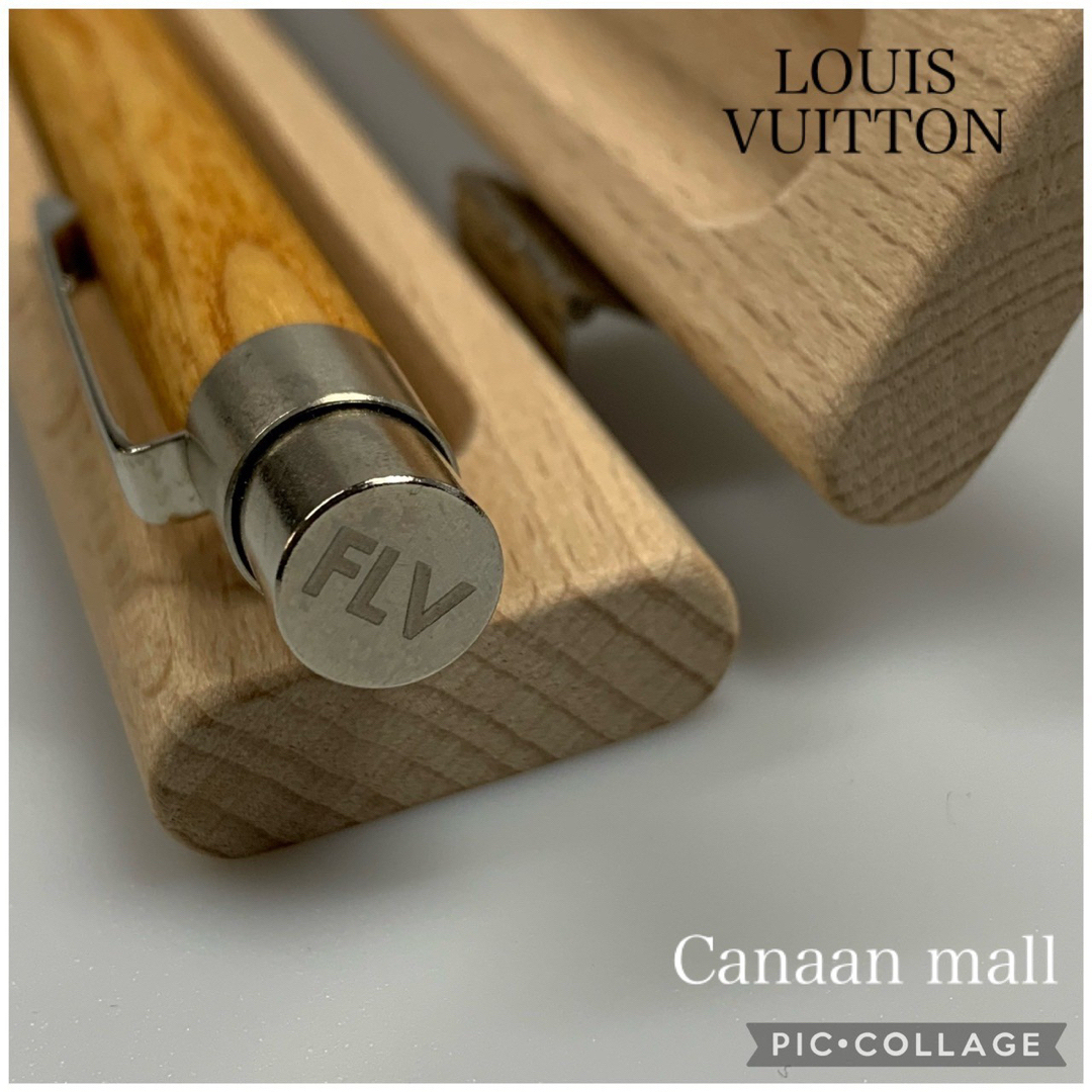 LOUIS VUITTON(ルイヴィトン)の【未使用品 箱付き】ルイヴィトン美術館限定　ボールペン　FondationLV インテリア/住まい/日用品の文房具(ペン/マーカー)の商品写真