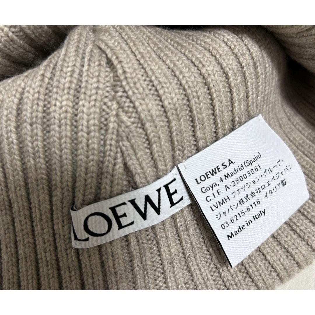 LOEWE(ロエベ)の【新品】ロエベ LOEWE ニット帽 レディースの帽子(ニット帽/ビーニー)の商品写真