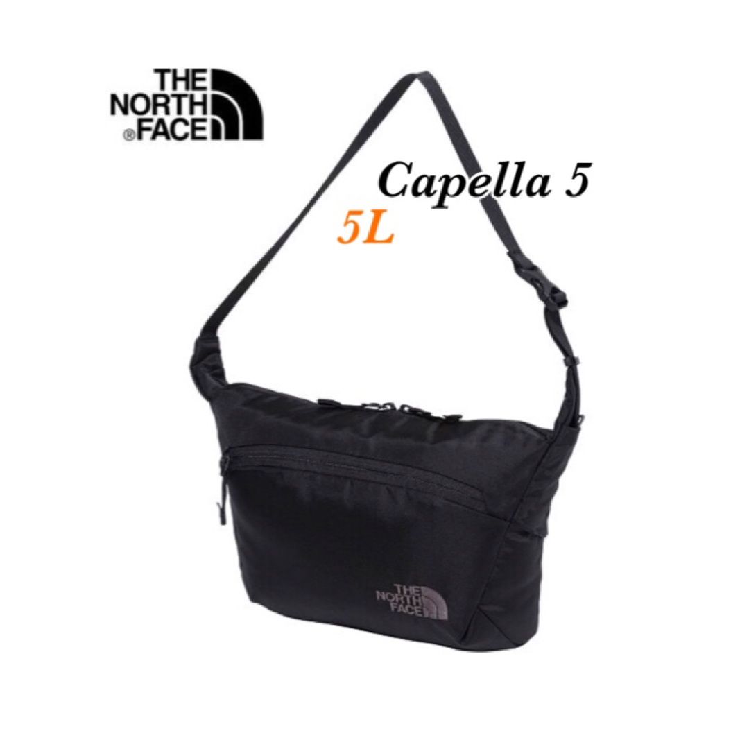 THE NORTH FACE - 【 5L 】ブラック☆ カペラ5 ☆ノースフェイス THE NORTH FACE - 【 5L 】ブラック☆ カペラ5 ☆ノースフェイス