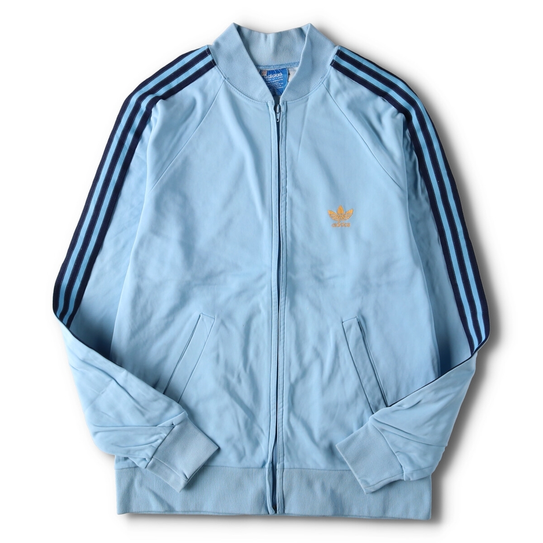 66cm身幅70年代 アディダス adidas VENTEX社製 ATP ジャージ トラックジャケット フランス製 メンズM ヴィンテージ /evb003523