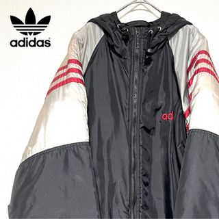 オリジナルス(Originals（adidas）)のadidas originals アディダス 中綿 ナイロンジャケット パーカー(ダウンジャケット)