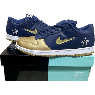 シュプリーム(Supreme)の【新品未使用】Supreme NIKE DUNK SB LOW 29.5cm紺金(スニーカー)