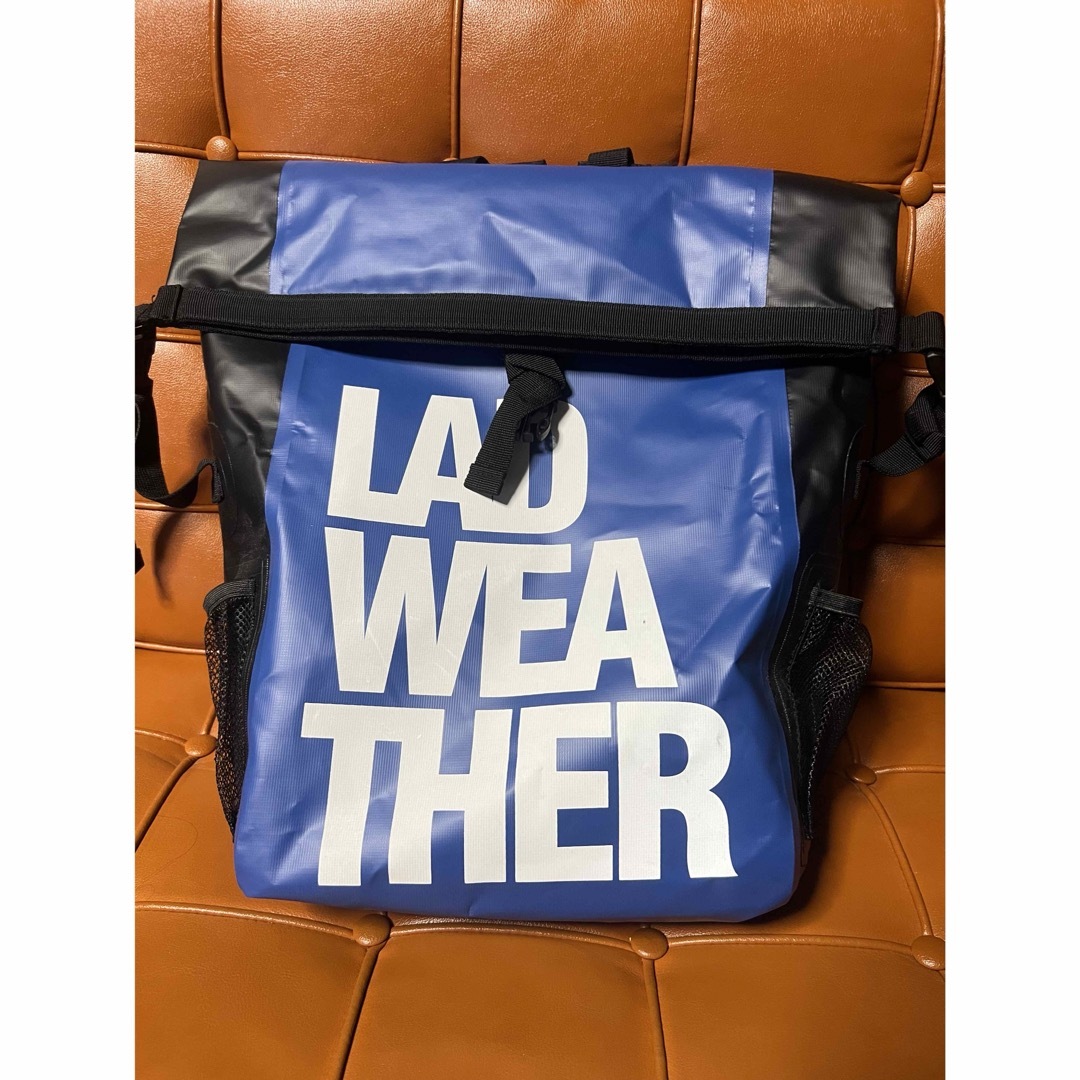 LAD WEATHER(ラドウェザー)のラドウェザー　防水リュック　25L　青　ブルー　LAD WEATHER メンズのバッグ(バッグパック/リュック)の商品写真