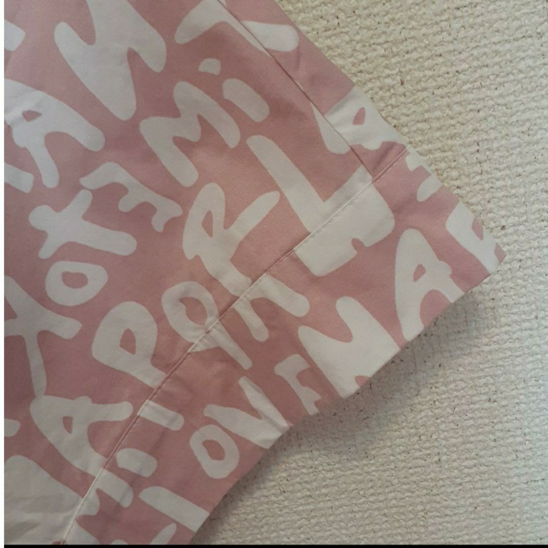 美品】Naptime. Nissy 西島隆弘 5分丈シャツ 総柄ピンク Mの通販 美品】Naptime. Nissy 西島隆弘 5分丈シャツ 総柄ピンク Mの通販