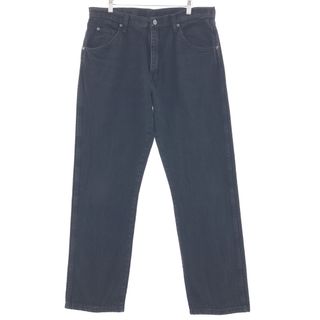 ラングラー(Wrangler)の古着 ラングラー Wrangler ブラックデニムパンツ メンズw35 /taa002464(デニム/ジーンズ)