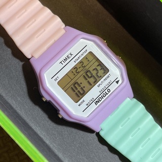 タイメックス(TIMEX)のTIMEX INDIGLO 80 腕時計(腕時計(デジタル))