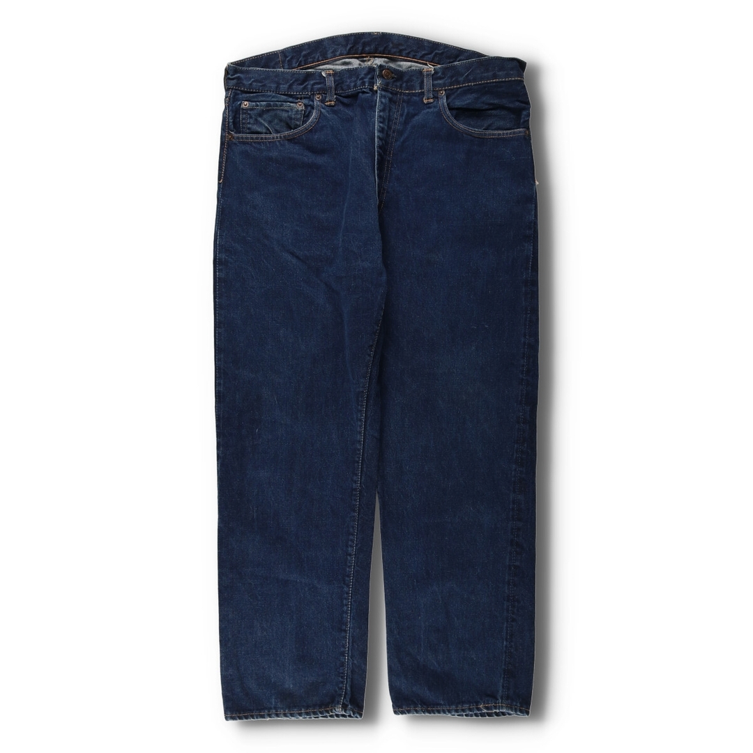 W38L29ウエスト濃紺 60年代 リーバイス Levi's 551ZXX テーパードデニムパンツ USA製 メンズw38 /eva000740