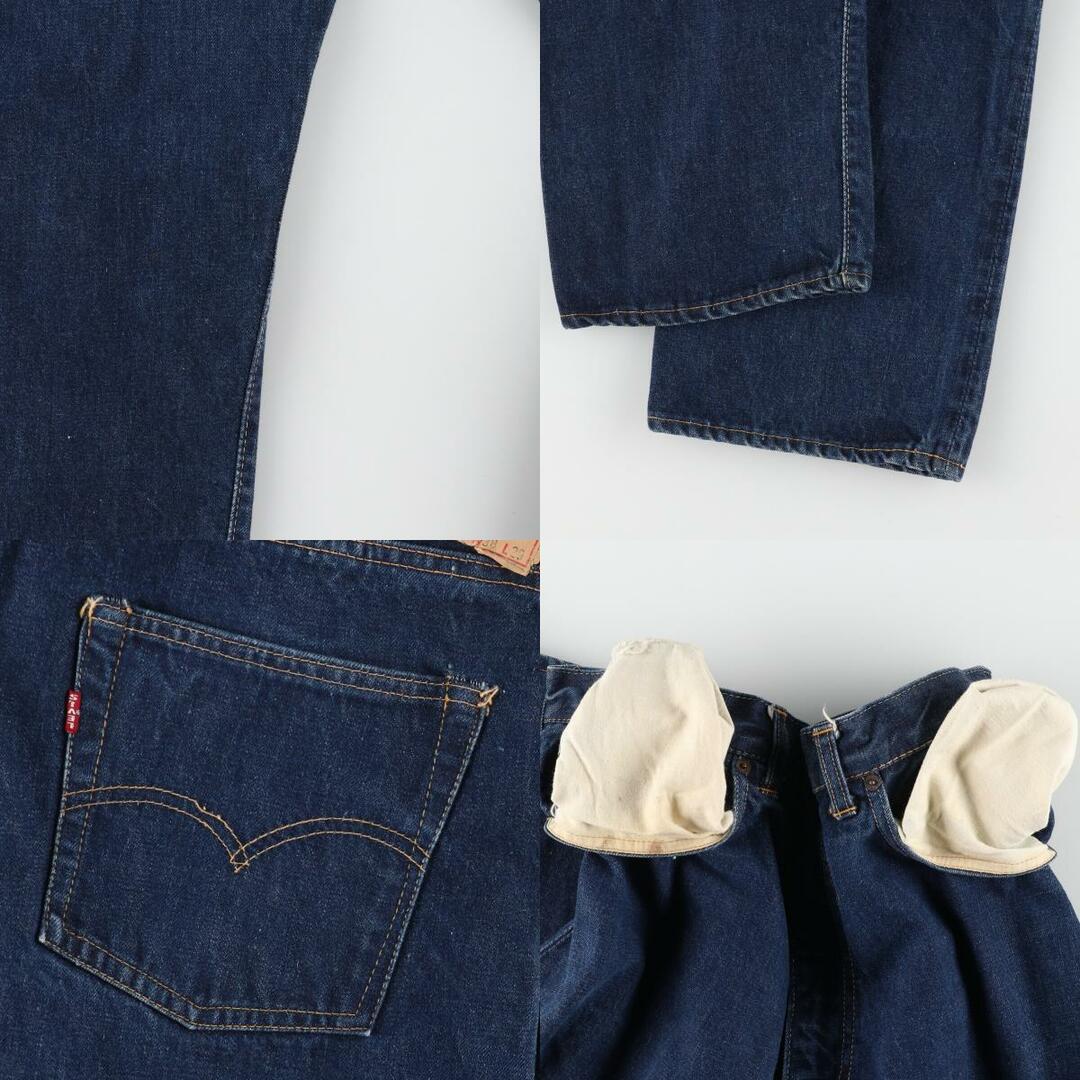 Levi's(リーバイス)の古着 濃紺 60年代 リーバイス Levi's 551ZXX テーパードデニムパンツ USA製 メンズw38 /eva000740 メンズのパンツ(デニム/ジーンズ)の商品写真