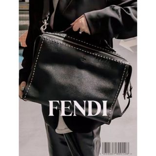 フェンディ(FENDI)のフェンディFENDI セレリア レザー 2WAYハンドバッグ  LUIルイ(ビジネスバッグ)