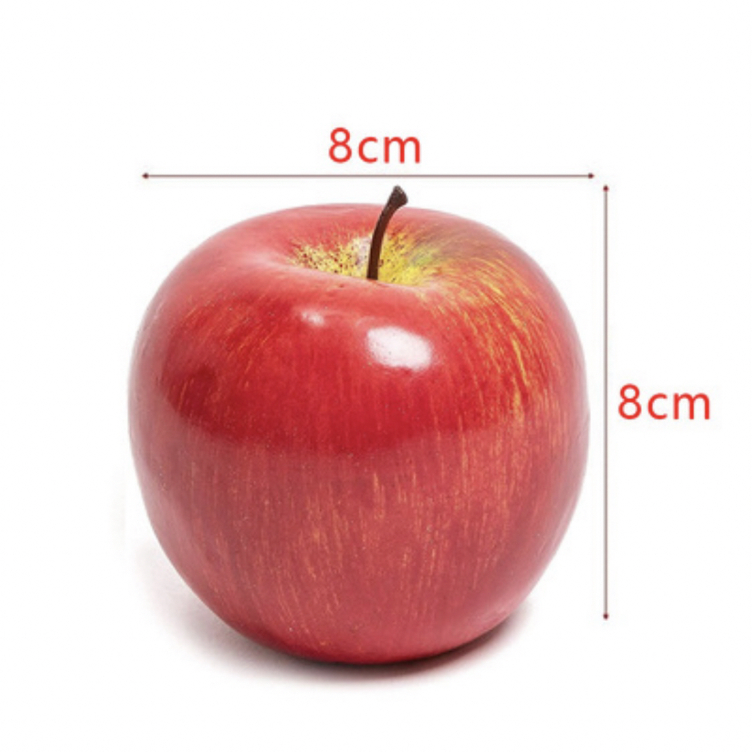 ハンドメイド　資材　フェイクフルーツ　りんご　アップル　ジョナゴールド ハンドメイドの素材/材料(各種パーツ)の商品写真