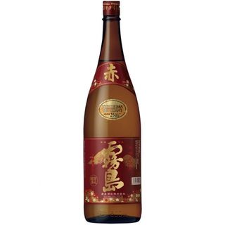 赤霧島 6本 25パーセント 1800ml 瓶 (焼酎)