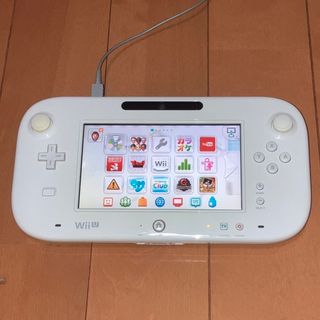 ウィーユー(Wii U)の任天堂 WiiU GamePad 白 タッチペン付(家庭用ゲーム機本体)