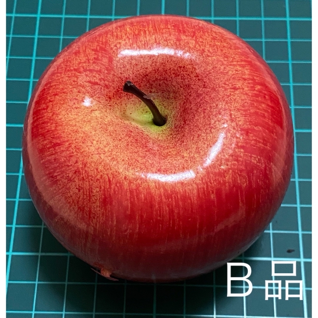Ｂ品 ハンドメイド　資材　フェイクフルーツ　りんご　アップル ハンドメイドの素材/材料(各種パーツ)の商品写真