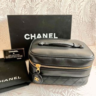 シャネル(CHANEL)のCHANEL シャネル ココマーク バニティバッグ ビコローレ 化粧ポーチ(ポーチ)