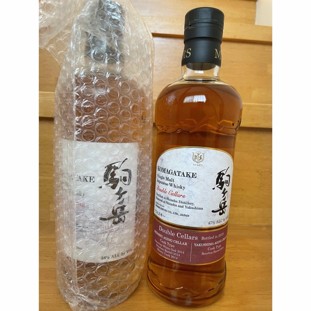 本坊酒造(ホンボウシュゾウ)の本坊酒造　駒ヶ岳　津貫　2019年　終売品 食品/飲料/酒の酒(ウイスキー)の商品写真