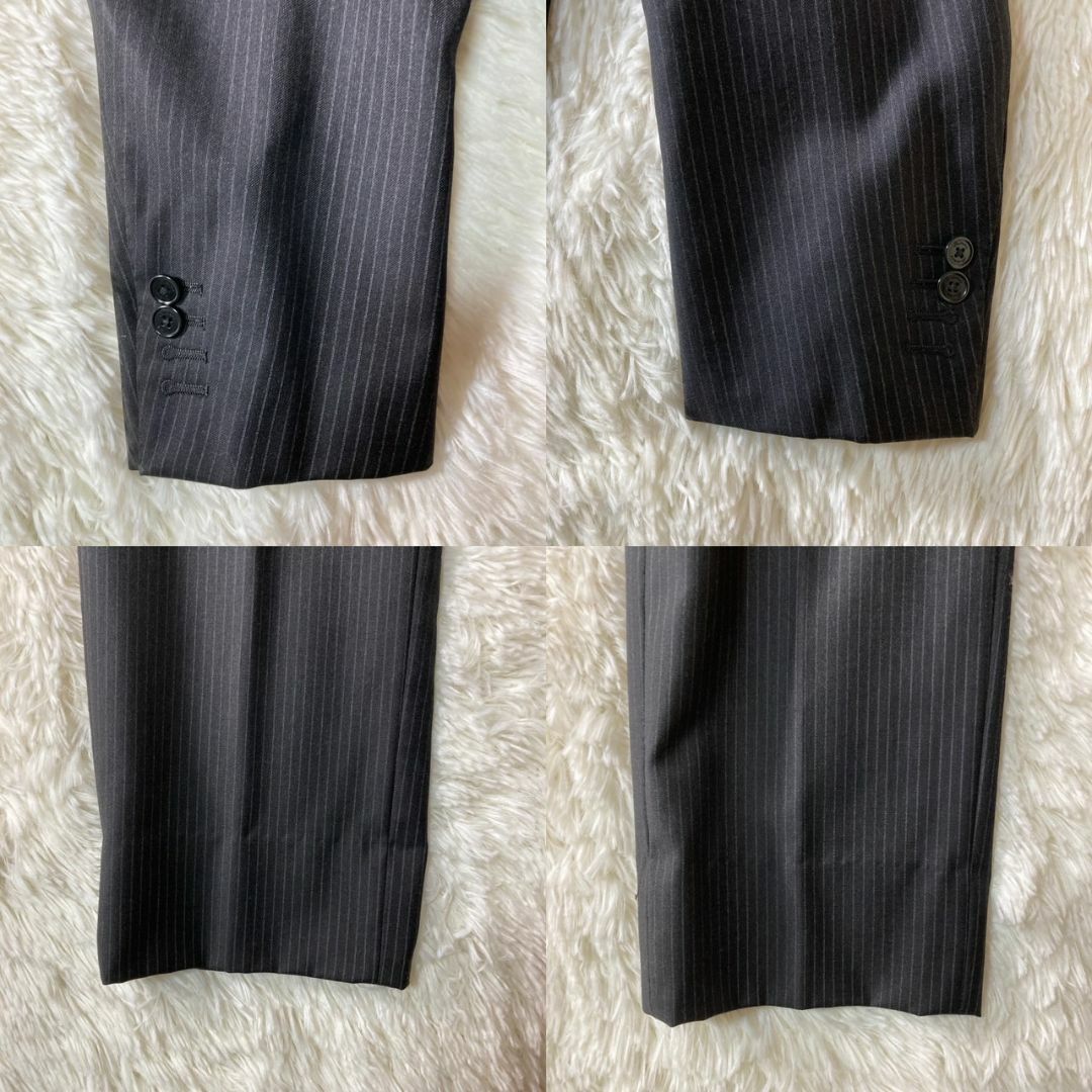 ZARA(ザラ)のZARA 3B セットアップスーツ スーパー100 ウール 2XL 大きいサイズ メンズのスーツ(セットアップ)の商品写真