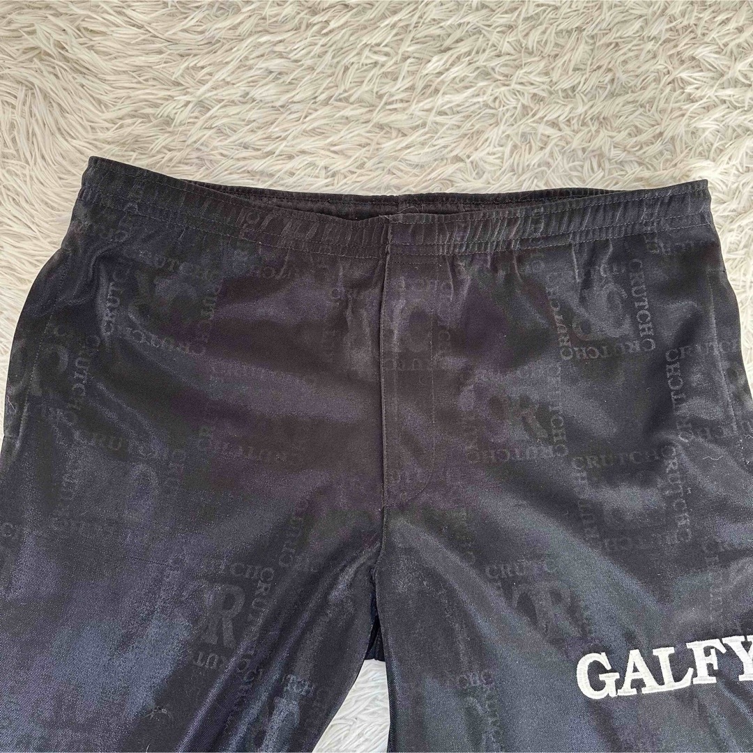 GALFY(ガルフィー)の【GALFY】 ガルフィー トラックパンツ ジャージ 総柄 ブラック メンズのパンツ(その他)の商品写真