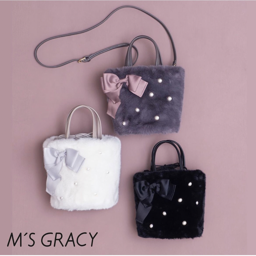 M'S GRACY(エムズグレイシー)のM'S GRACY ファーバッグ レディースのバッグ(ショルダーバッグ)の商品写真
