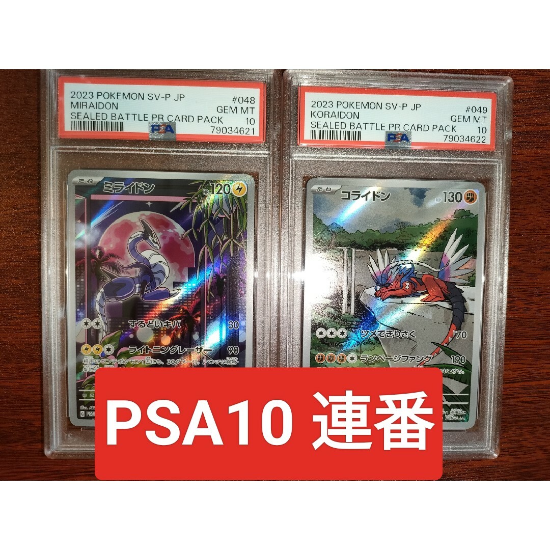 コライドン シールド戦 プロモ PSA10 ポケカ