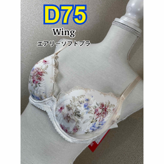 ウィング(Wing)のWing エアリーソフトブラ D75 (KB2201)(ブラ)