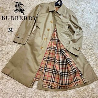 バーバリー(BURBERRY)の希少 ヴィンテージ バーバリー ステンカラーコート ノバチェック バルマカーン(ステンカラーコート)