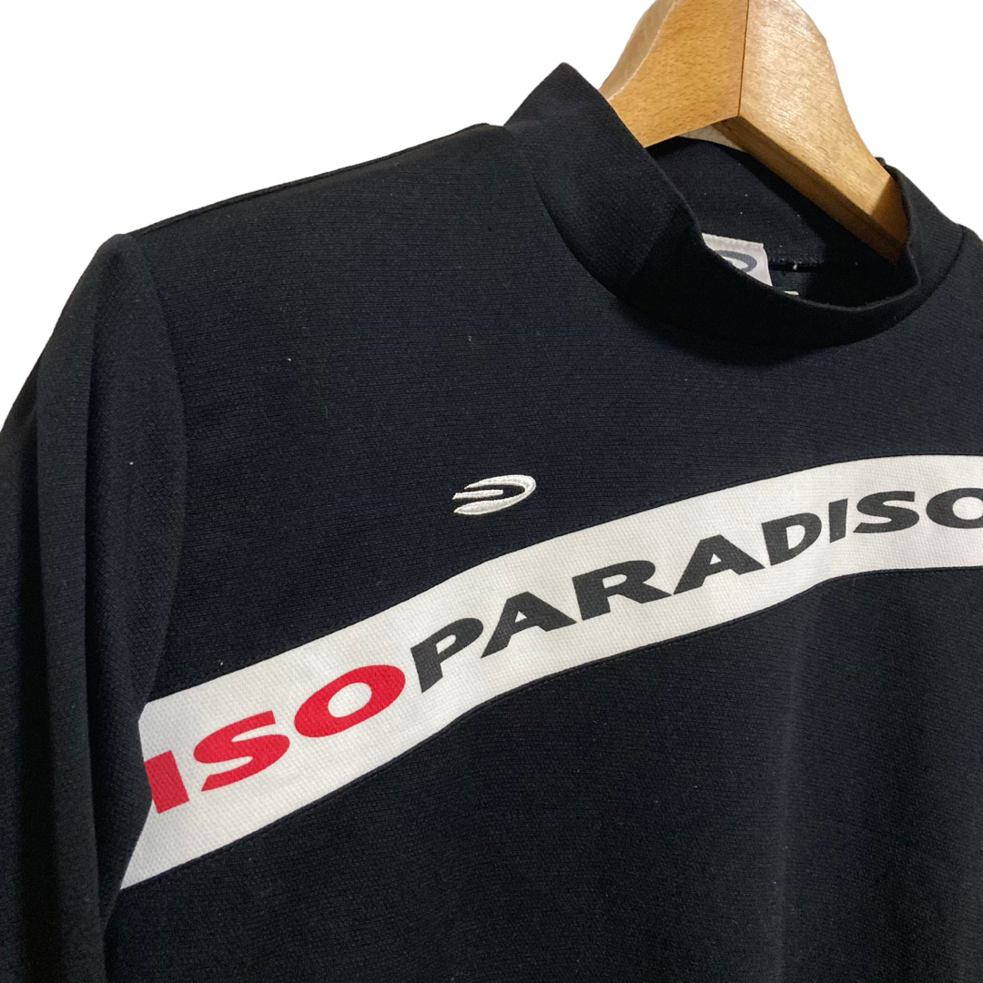 Paradiso(パラディーゾ)の【古着】レディース ゴルフウェア パラディーゾ 長袖ポロシャツ スポーツ/アウトドアのゴルフ(ウエア)の商品写真