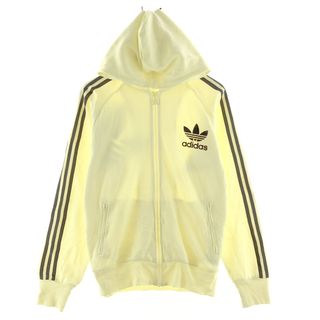 アディダス(adidas)の古着 アディダス adidas トレフォイルロゴ バックロゴ ジャージパーカー トラックジャケット メンズM /eaa380618(その他)