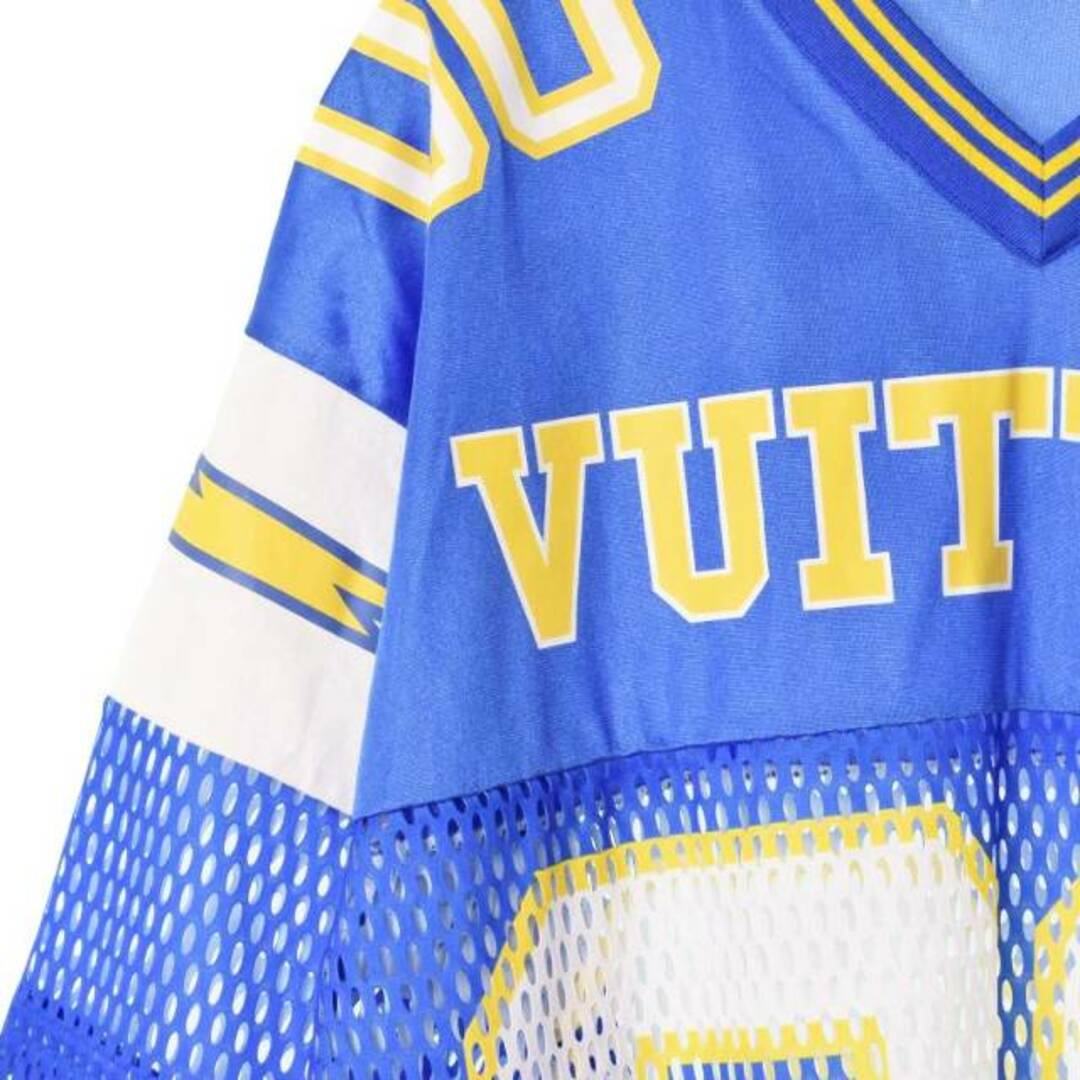 LOUIS VUITTON(ルイヴィトン)のルイヴィトン 22SS スポーツゲームTシャツ メッシュTシャツ 半袖 Vネック メンズのトップス(Tシャツ/カットソー(半袖/袖なし))の商品写真