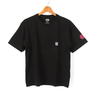 ユニクロ(UNIQLO)のユニクロ 半袖Tシャツ UT アンドレサライバ メンズ Sサイズ ブラック UNIQLO(Tシャツ/カットソー(半袖/袖なし))