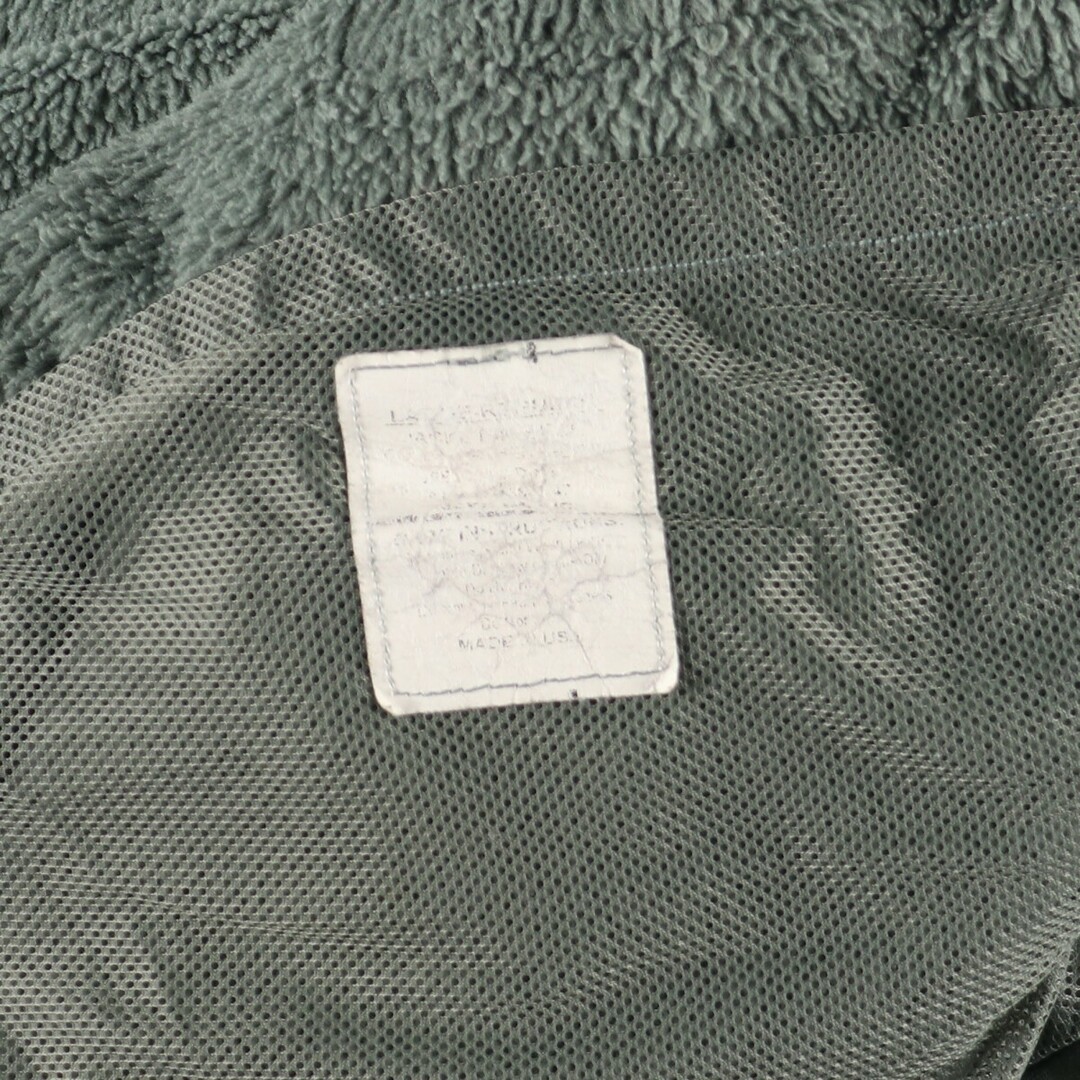 古着 米軍実品 ミリタリー フリースジャケット USA製 メンズL /eaa405733 メンズのジャケット/アウター(ミリタリージャケット)の商品写真